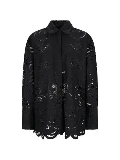 Giuseppe Di Morabito Cut-out Details Shirt In Black