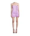 Giuseppe Di Morabito Decorative Buckle-detail Satin Dress In Pink