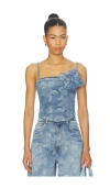 Giuseppe Di Morabito Denim Top In Blue