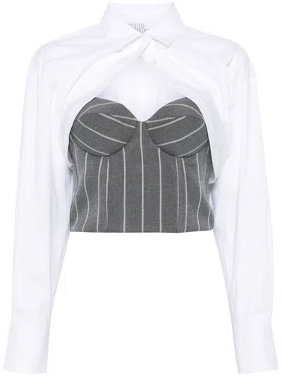 Giuseppe Di Morabito Detachable-panel Top In White