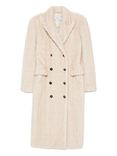 Giuseppe Di Morabito Double-breasted Coat In Neutral