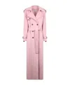 Giuseppe Di Morabito Double-breasted Coat In Pink