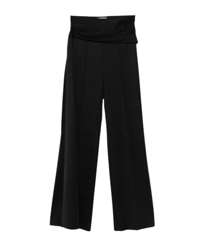 GIUSEPPE DI MORABITO DRAPE-DETAILED TROUSERS