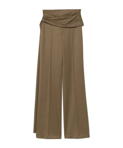 Giuseppe Di Morabito Draped-detailing Trousers