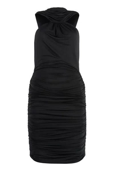 Giuseppe Di Morabito Draped Dress In Black