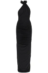 GIUSEPPE DI MORABITO DRAPED-JERSEY MAXI DRESS