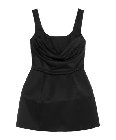 GIUSEPPE DI MORABITO DRAPED MINI DRESS