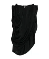 Giuseppe Di Morabito Draped Strapless Top In Black