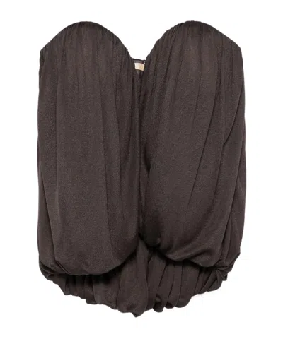 GIUSEPPE DI MORABITO DRAPED TOP