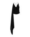 Giuseppe Di Morabito Draped Viscose Jersey Top