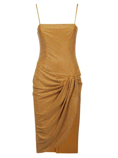 Giuseppe Di Morabito Dress In Brown