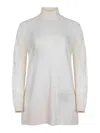 Giuseppe Di Morabito Dress Made Of A Wool And Cashmere Blend In Sand