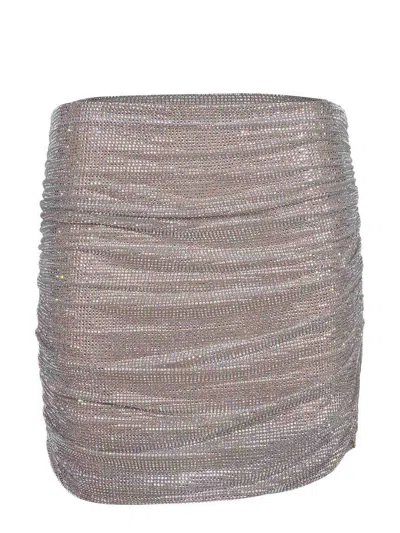Giuseppe Di Morabito Skirts Camel In Metallic