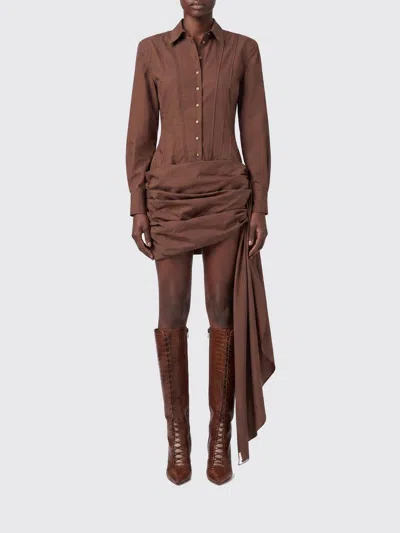 Giuseppe Di Morabito Dress Woman  In Brown