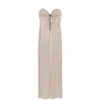 Giuseppe Di Morabito Rhinestone-embellished Gown In Neutral