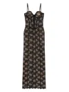 Giuseppe Di Morabito Floral-lace Gown In Black