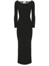 Giuseppe Di Morabito Fine-ribbed Dress In Black