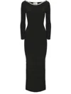 Giuseppe Di Morabito Fine-ribbed Dress In Black