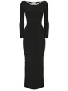 Giuseppe Di Morabito Fine-ribbed Dress In Black