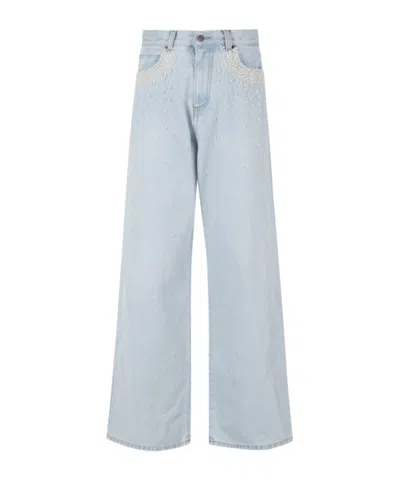 Giuseppe Di Morabito Embellished Pocket Jeans In Blue