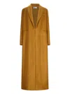 Giuseppe Di Morabito Embellished Single-breasted Coat In Yellow