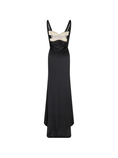 Giuseppe Di Morabito Embellished Sleeveless Dress In Black