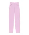 Giuseppe Di Morabito Embellished Tailored Trousers In Pink