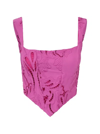 Giuseppe Di Morabito Embroidered Top In Green