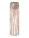 Giuseppe Di Morabito Sheer Overlay Sequin Embellishment Skirt In Beige
