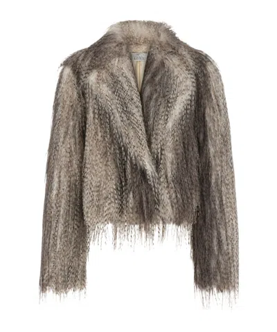 GIUSEPPE DI MORABITO FAUX-FUR JACKET