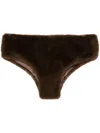 Giuseppe Di Morabito Kurze Shorts Aus Faux Fur In 30