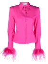 Giuseppe Di Morabito Cotton Poplin Cut Out In Pink