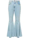 Giuseppe Di Morabito Crystal-embellished Flared Jeans