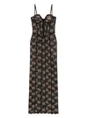 Giuseppe Di Morabito Floral-lace Gown In Black