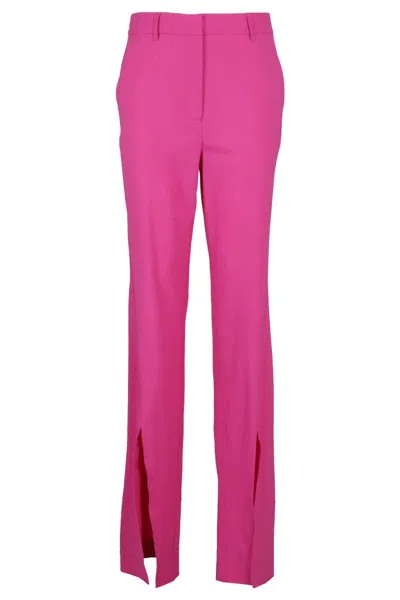 Giuseppe Di Morabito Fuchsia Double Twisted Canvas Pants In Pink