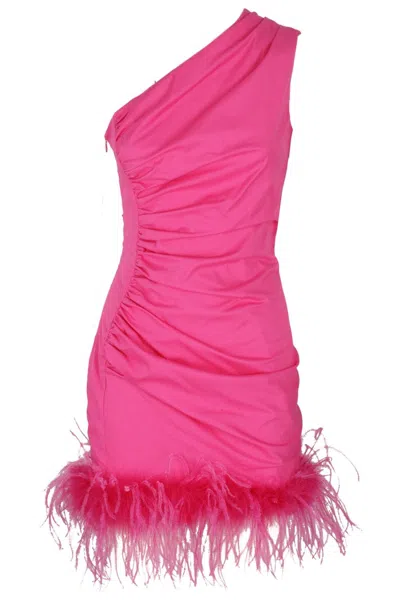 Giuseppe Di Morabito Fuchsia Poplin Mini Dress