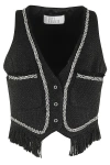 Giuseppe Di Morabito Rhinestone Embellished Vest In Black