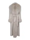 Giuseppe Di Morabito Giuseppe Morabito Coat Made Of  Polyester In Sand