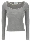 Giuseppe Di Morabito Chain Knit Shirt In Grey