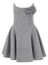 Giuseppe Di Morabito Sleeveless Dress In Gray