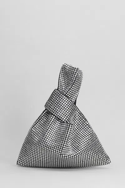 Giuseppe Di Morabito Hand Bag In Black Polyester In Black+cristal