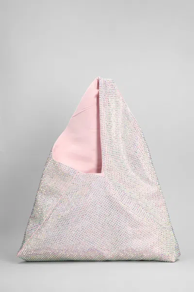 Giuseppe Di Morabito Hand Bag In Rose-pink Polyester