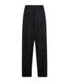 Giuseppe Di Morabito Lace-up Detail Straight-leg Trousers In Black