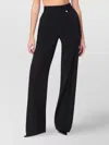 Giuseppe Di Morabito High Waist Wide-leg Wool Trousers In Black