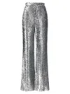 Giuseppe Di Morabito Sequin Embellished Wide Leg Trousers In Metallic