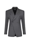 Giuseppe Di Morabito Button-down Blazer In Gray