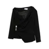 Giuseppe Di Morabito Blazer With Safety Pin In Black