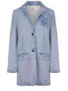 Giuseppe Di Morabito Button-down Denim Jacket In Blue