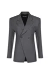 Giuseppe Di Morabito Button-down Blazer In Gray
