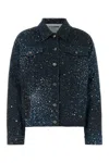 Giuseppe Di Morabito Stretch Denim Jacket Featuring Chest Pockets In Multi
